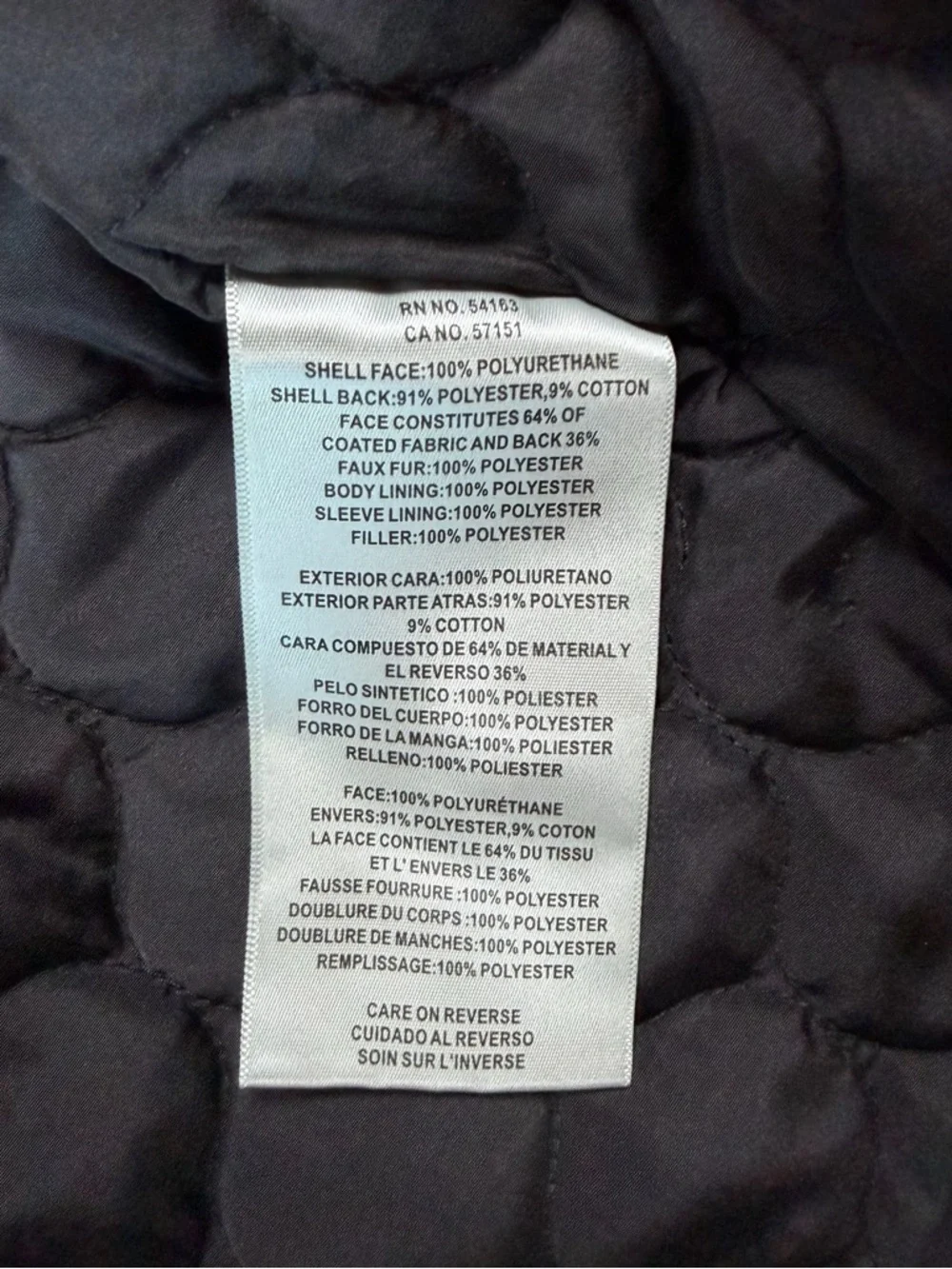 Levi's‎ Faux Leather Sherpa Trucker Jacket